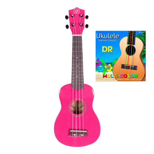 Compra QUK-1PINK Ukelele Soprano Rosa online | MusicSales