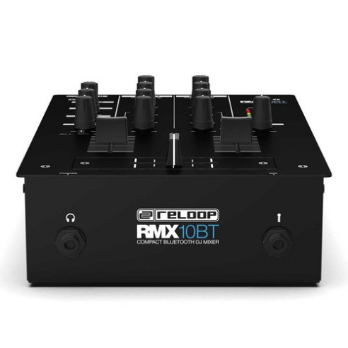 comprar Mezclador DJ 2 canales, mezclador Reloop RMX-10 BT de 2 canales con diseño compacto y Bluetooth.