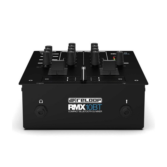 comprar Mezclador DJ 2 canales, mezclador Reloop RMX-10 BT de 2 canales con diseño compacto y Bluetooth.