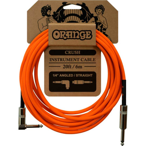 Compra Cable Jack acodado/Jack recto 6m Crush online | MusicSales