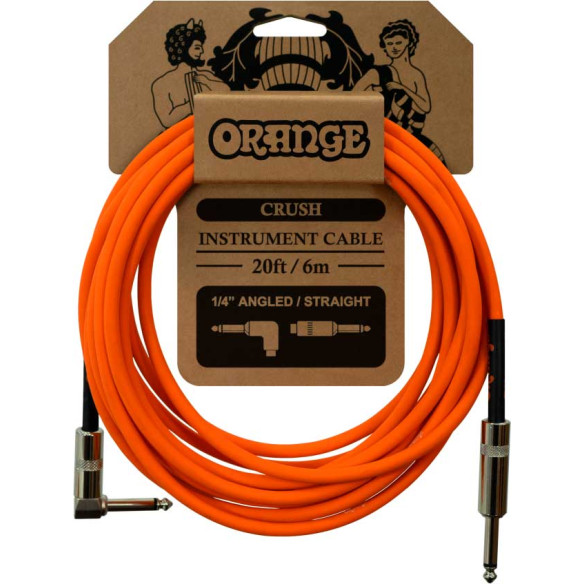 Compra Cable Jack acodado/Jack recto 6m Crush online | MusicSales