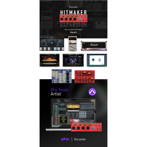 CLARETT 2PRE Interface Audio USB 