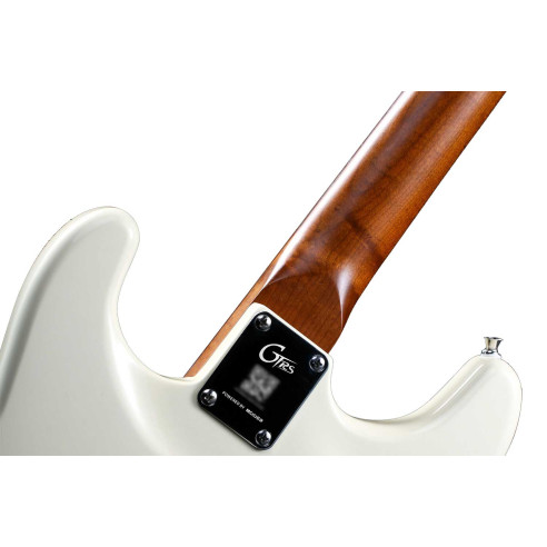 MOOER EFFECTS S800 WHITE Guitarra eléctrica com multiefectos y BT