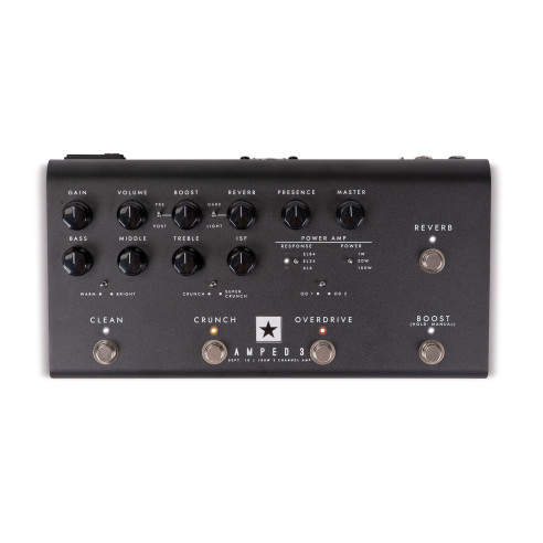 DEPT. 10 AMPED 3 Amplificador Guitarra Tamaño Pedal 