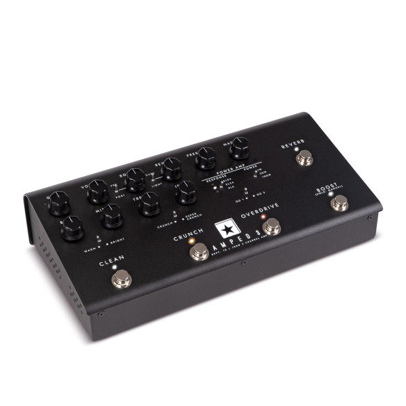 DEPT. 10 AMPED 3 Amplificador Guitarra Tamaño Pedal 