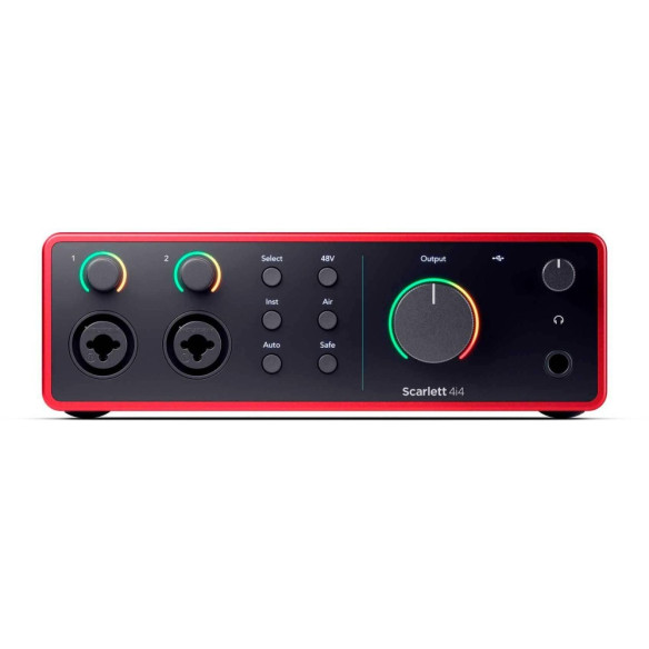 FOCUSRITE SCARLETT 4I4 4TH GEN Interfaz de audio USB FOCUSRITE SCARLETT 4I4 4TH GEN Interfaz de audio USB