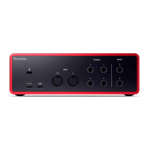 FOCUSRITE SCARLETT 4I4 4TH GEN Interfaz de audio USB FOCUSRITE SCARLETT 4I4 4TH GEN Interfaz de audio USB