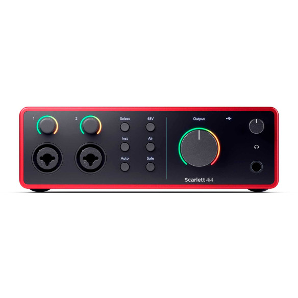 FOCUSRITE SCARLETT 4I4 4TH GEN Interfaz de audio USB FOCUSRITE SCARLETT 4I4 4TH GEN Interfaz de audio USB