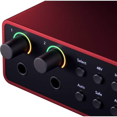 FOCUSRITE SCARLETT 4I4 4TH GEN Interfaz de audio USB