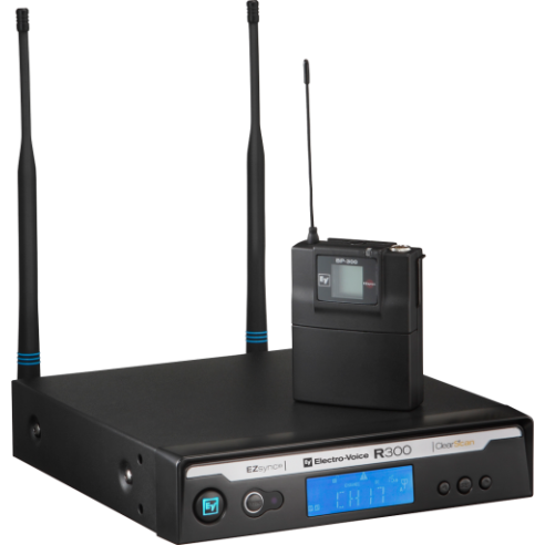 R300-E/A Sistema Inalámbrico con Diadema UHF