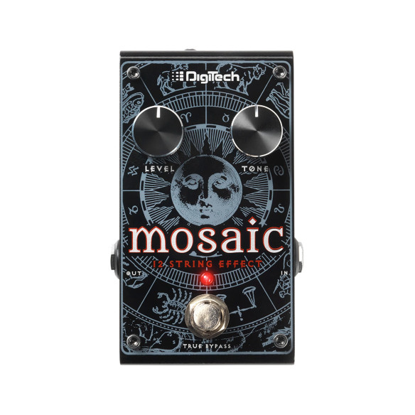 comprar pedal digitech Mosaic, un pedal que convierte tu guitarra de 6 cuerdas en una de 12 cuerdas.