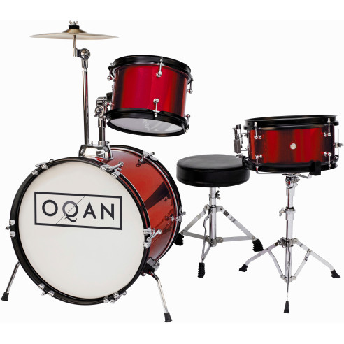 Compra QPA-3 Bateria Infantil Roja online | MusicSales