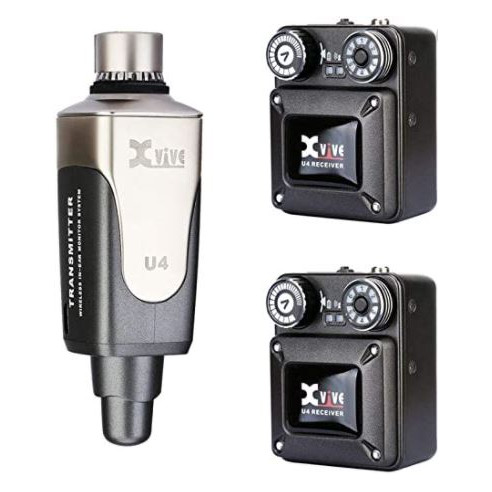 XVIVE U4R2 Sistema Monitor In Ear 1 Emisor 2 Receptores