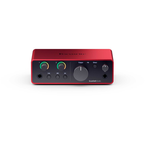 comprar Pack de grabación Home Studio FOCUSRITE SCARLETT SOLO STUDIO 4th GEN