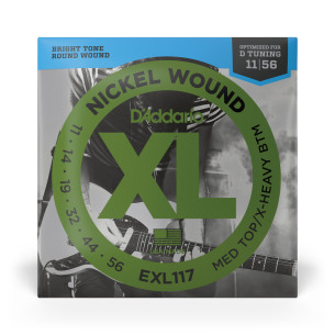 Juego de Cuerdas para Guitarra Eléctrica XL Series Nickel Wound Regular Light - (011 - 014 - 019 - 032 - 044 - 056). 2