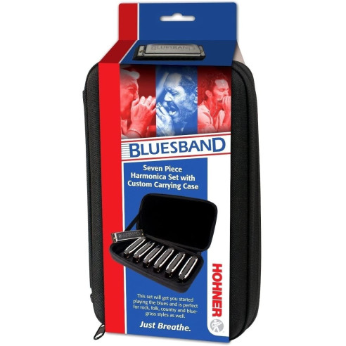 HOHNER BLUES BAND PACK 7 Armónicas de Blues