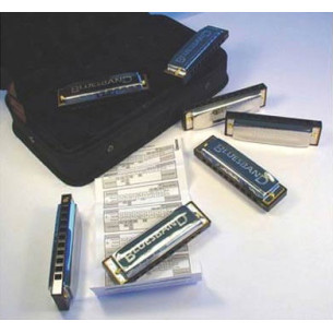 HOHNER Set 7 Armónicas Blues Starter