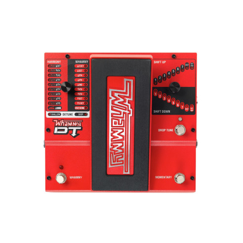 comprar Pedal Digitech Whammy DT, un pedal de efectos de cambio de tono para guitarristas.