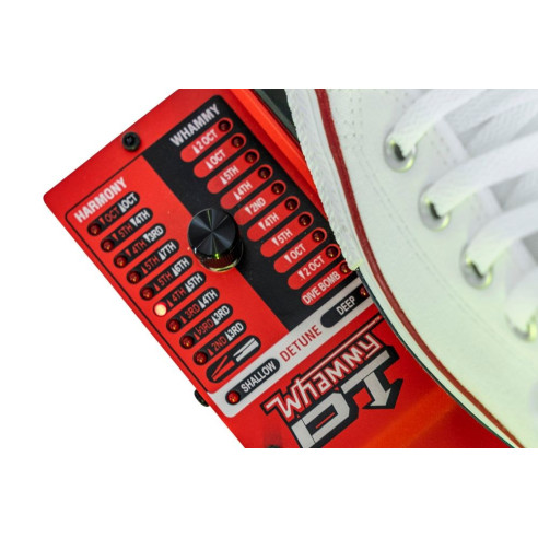comprar Pedal Digitech Whammy DT, un pedal de efectos de cambio de tono para guitarristas.