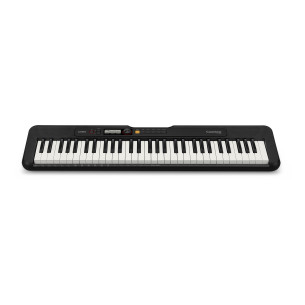 Teclado doméstico Casio Casiotone CT-S200BK de diseño compacto, con 61 teclas y alimentación a pilas opcional. 2