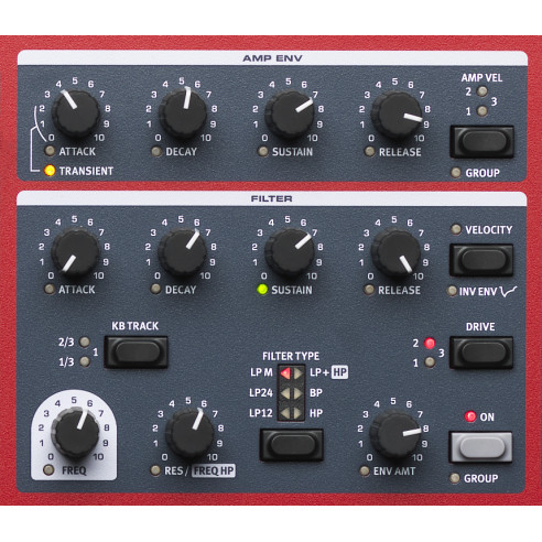 WAVE 2 Sintetizador de 61 teclas