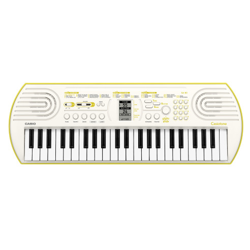 Casio SA-80 Teclado Infantil 44 Miniteclas Blanco/Amarillo