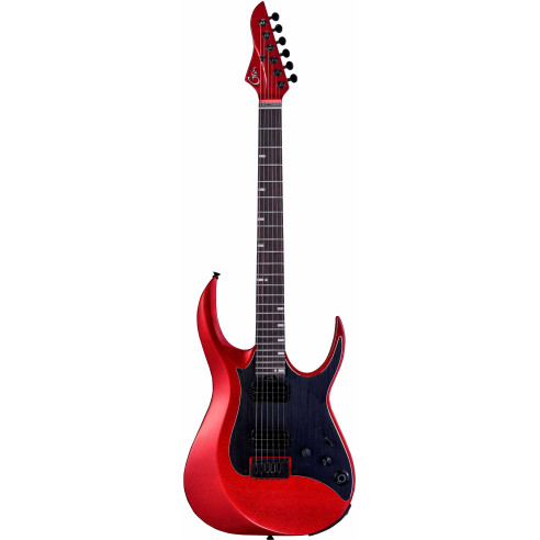 Mooer M800 METALLIC RED Guitarra con multiefectos y conexión BT