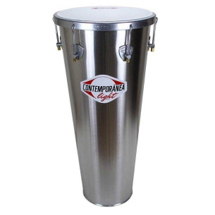 Timba Contemporánea Light CL-TIM02 12" x 70cm, fabricada de aluminio muy ligero, con 6 tensores y parche de plastico. 2