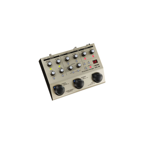 COMPRAR Multiefecto para voz y guitarra Boss VE-8 con calidad de estudio en un diseño compacto y superportátil.