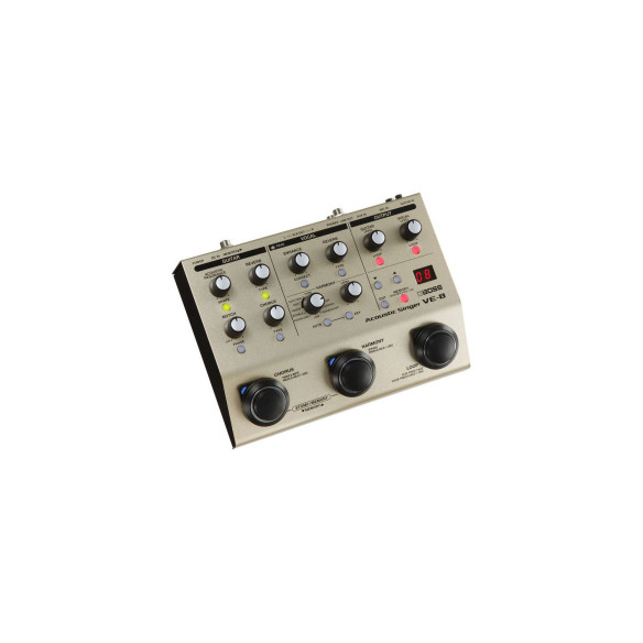 COMPRAR Multiefecto para voz y guitarra Boss VE-8 con calidad de estudio en un diseño compacto y superportátil.