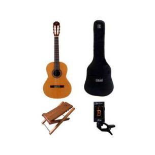José Torres PACK JTC-3 Guitarra Clásica Cadete con accesorios