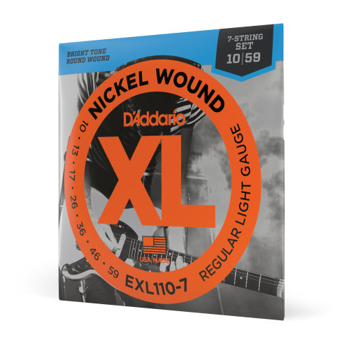 Compra Juego EXL110-7 XL Nickel Wound 7 Cuerdas 10-56 online | MusicSales