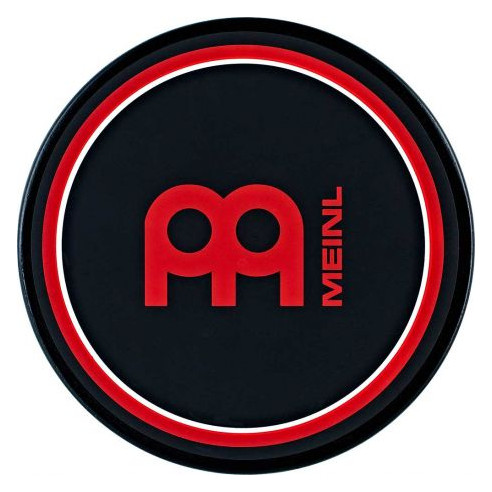 Pad de Prácticas 6" Meinl MPP-6 de color negro con el logo de Meinl