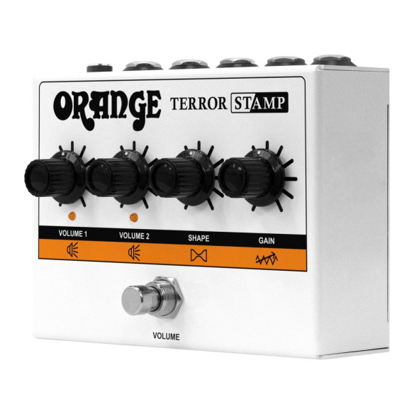 Amplificador en formato de pedal Orange Terror Stamp de 20W, Clase AB.