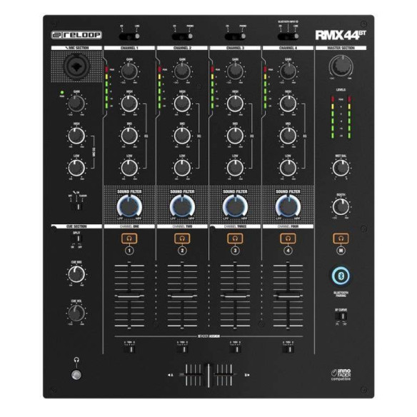 Compra RMX-44 BT Mezclador DJ online | MusicSales