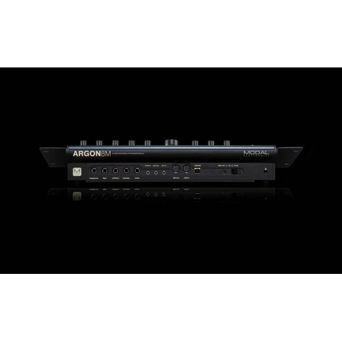 Sintetizador polifónico en formato módulo con 8 voces de polifonía y 120 tablas de onda Modal Electronics Argon 8M.