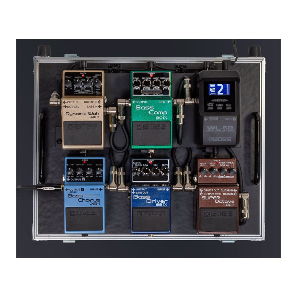 Sistema inalámbrico Boss WL-60 para guitarra/bajo, un micrófono rápido, práctico, funcional y de tamaño muy compacto.