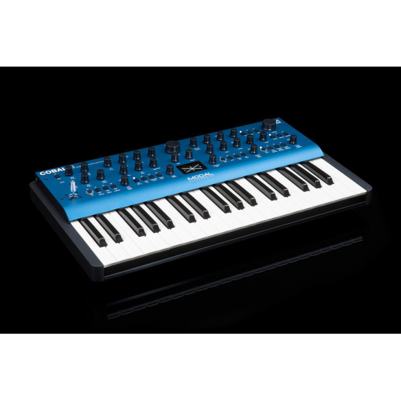 MODAL Cobalt 8 Sintetizador Analógico Virtual,polifonia 8 voces,37 Teclas sensibles al tacto ,24 botones,