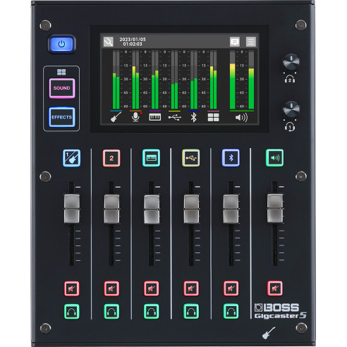 BOSS GIGCASTER 5 GCS-5 Audio Streaming Mixer