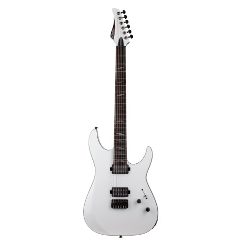 Schecter REAPER-6 CUSTOM GLOSS WHITE Guitarra Eléctrica Strato Blanca