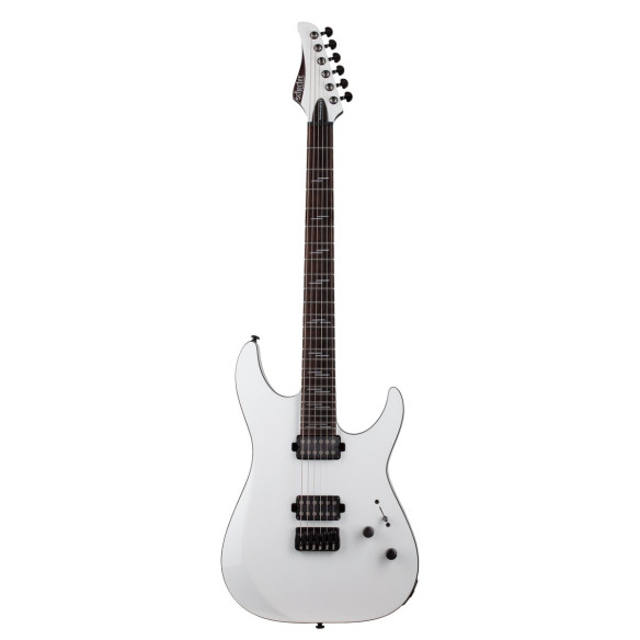 Schecter REAPER-6 CUSTOM GLOSS WHITE Guitarra Eléctrica Strato Blanca