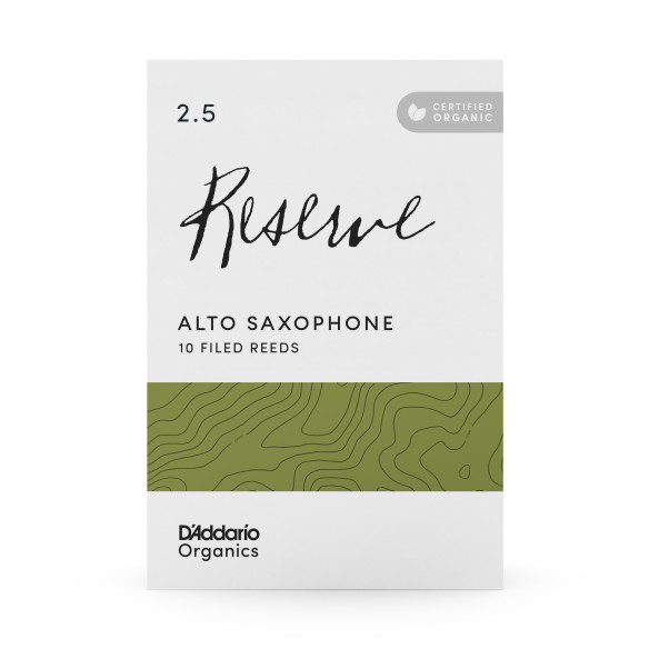 comprar Cañas Saxo Alto D'Addario Organic Reserve dureza 2.5, caja de 10 cañas orgánicas limadas. comprar Cañas Saxo Alto D'Addario Organic Reserve dureza 2.5, caja de 10 cañas orgánicas limadas.