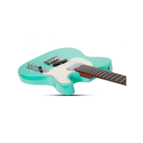 Schecter Nick Johnston PT A. Green Guitarra Electrica, Signature tipo telecaster en acabado Atomic Green