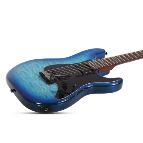 Schecter TRADITIONAL PRO TRANSP BLUE BURST Guitarra Eléctrica Strato