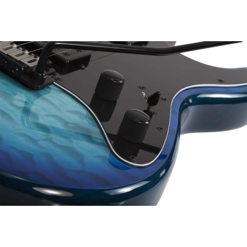 Schecter TRADITIONAL PRO TRANSP BLUE BURST Guitarra Eléctrica Strato