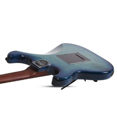 Schecter TRADITIONAL PRO TRANSP BLUE BURST Guitarra Eléctrica Strato