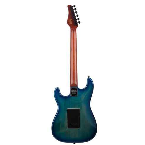 Schecter TRADITIONAL PRO TRANSP BLUE BURST Guitarra Eléctrica Strato
