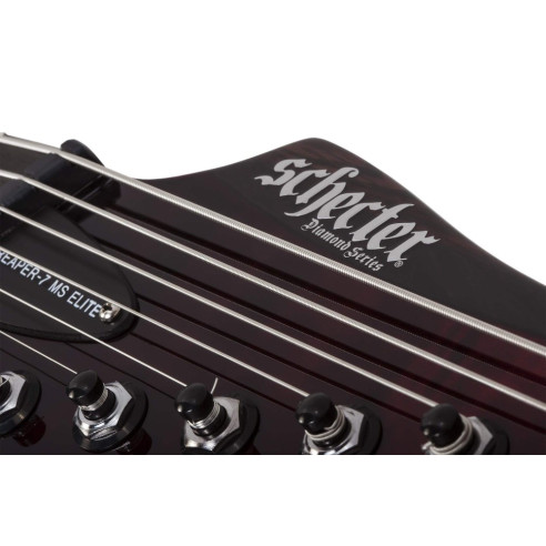 REAPER-7 ELITE MS BLOOD BURST BB Guitarra Eléctrica 7Cuerdas