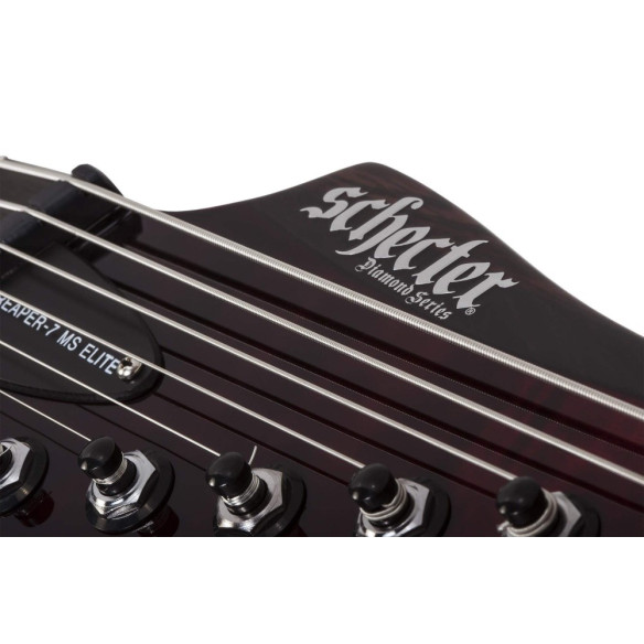 REAPER-7 ELITE MS BLOOD BURST BB Guitarra Eléctrica 7Cuerdas REAPER-7 ELITE MS BLOOD BURST BB Guitarra Eléctrica 7Cuerdas