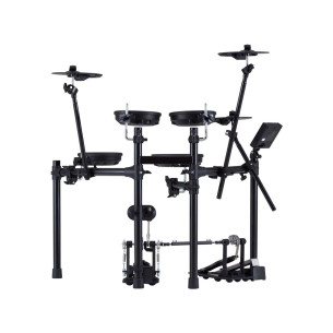 La TD-07DMK es el modelo básico de la serie V-Drums TD-07 de Roland, tiene pads más pequeños que los modelos superiores. 2